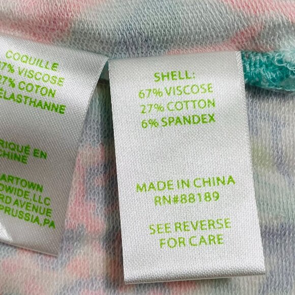 Lilly Pulitzer Justina SPF 50+ Tunic Gypsea Serene Blue Size XS - Picture 8 of 8